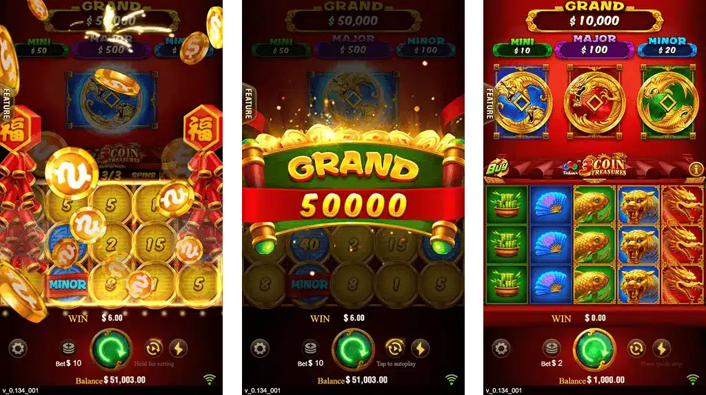 3 Coins 9Game Bonus